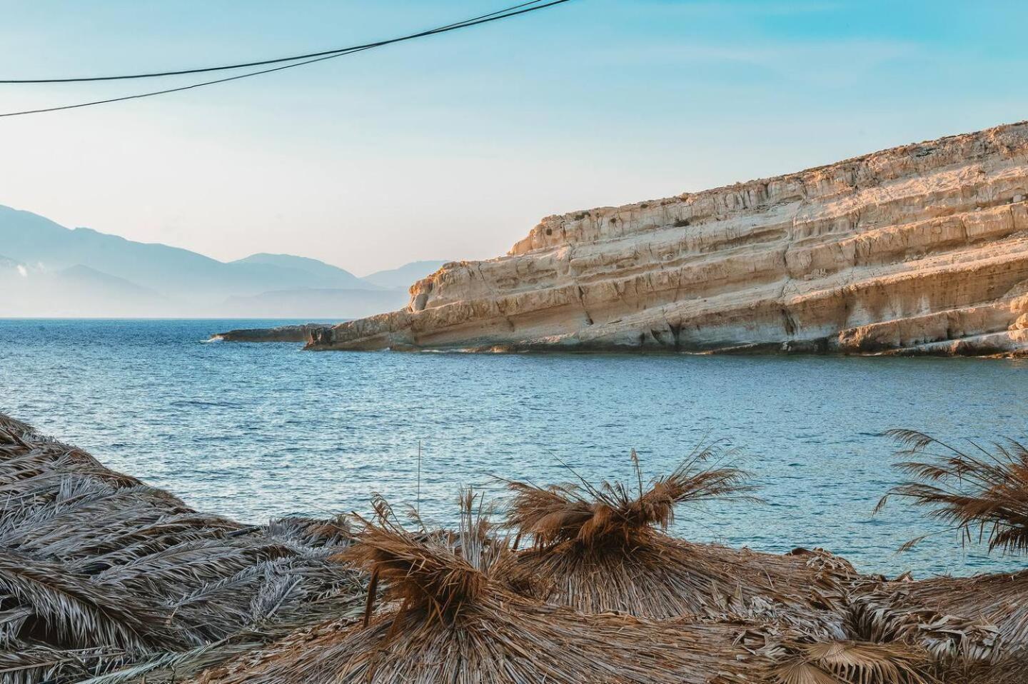 Casa Grotta With Sea & Cave View Hotel Matala  Exterior photo